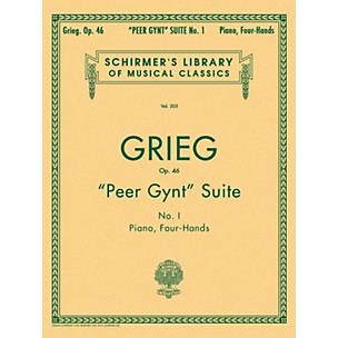G. Schirmer Peer Gynt Suite Number 1 Piano Four Hands By Grieg