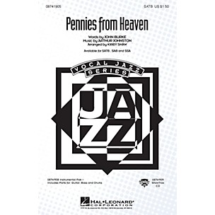 Hal Leonard Pennies from Heaven ShowTrax CD Arranged by Kirby Shaw