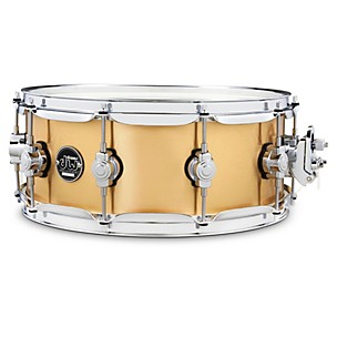 DW Performance Series 1 mm Polished Brass Snare Drum