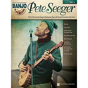 Hal Leonard Pete Seeger - Banjo Play-Along Vol. 5 Book/CD