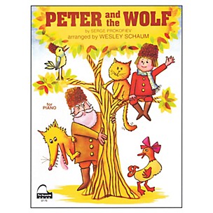 Schaum Peter and the Wolf Educational Piano Series Softcover