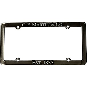 Martin Pewter License Plate Frame