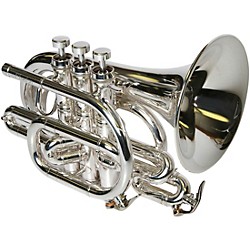 Carol Brass Bb Pocket Trumpet Blackhawk CPT3000GLSBBBG