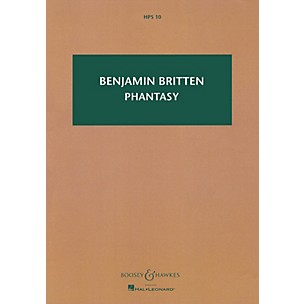 Boosey and Hawkes Phantasy Quartet, Op 2 Boosey & Hawkes Scores/Books Series by Benjamin Britten