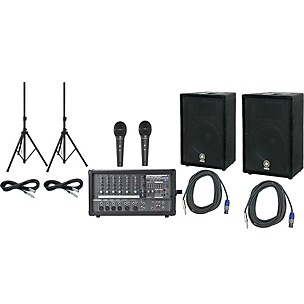 Yamaha Phonic 620 / Yamaha A12 PA Package