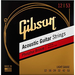 Gibson Phosphor Bronze Acoustic Guitar Strings