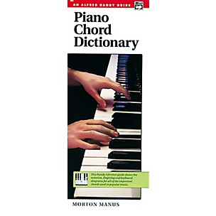 Alfred Piano Chord Dictionary