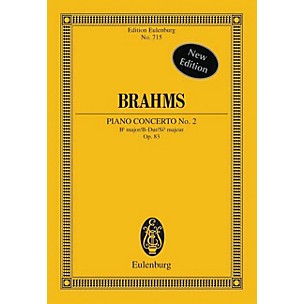Eulenburg Piano Concerto No. 2, Op. 83 in B Major (Study Score) Schott Series
