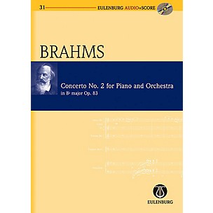 Eulenburg Piano Concerto No. 2 in B-flat Major Op. 83 Eulenberg Audio plus Score Series Composed by Johannes Brahms