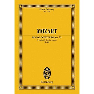 Eulenburg Piano Concerto No. 23, K. 488 (in A Major) Schott Series Composed by Wolfgang Amadeus Mozart