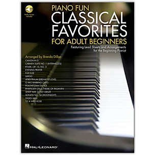 Hal Leonard Piano Fun - Classical Favorites for Adult Beginners Book/Audio Online