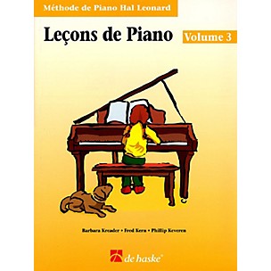 Hal Leonard Piano Lessons Book 3 - French Edition Education Piano Lib French Ed Series Written by Barbara Kreader