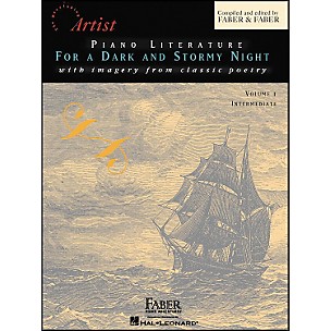 Faber Piano Adventures Piano Literature for A Dark And Stormy Night Volume 1 Intermediate Book - Faber Piano