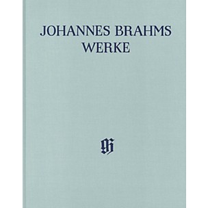 G. Henle Verlag Piano Pieces Henle Complete Edition Series Hardcover Composed by Johannes Brahms Edited by Katrin Eich