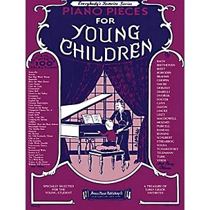 Music Sales Piano Pieces for Young Children Music Sales America Series Softcover