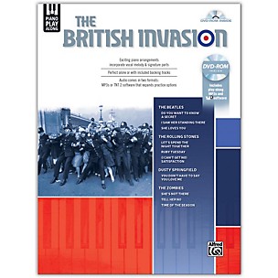 Alfred Piano Play-Along: The British Invasion, Piano/Vocal Songbook & DVD-ROM