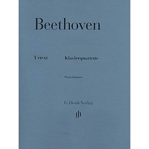 G. Henle Verlag Piano Quartets Henle Music Folios Series Softcover Composed by Ludwig van Beethoven