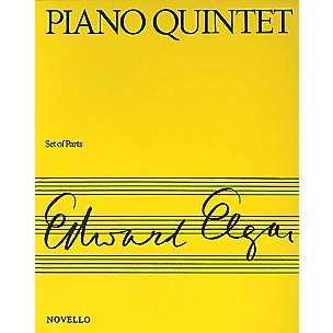 Music Sales Piano Quintet Op. 84 Music Sales America Series Composed by Edward Elgar