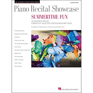 Hal Leonard Piano Recital Showcase - Summertime Fun - Elementary Level Book