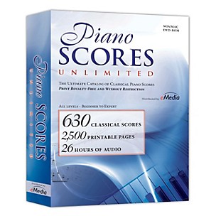 eMedia Piano Scores Unlimited (Win/Mac)