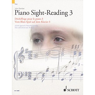 Schott Piano Sight-Reading 3 Misc Series Softcover Written by John Kember