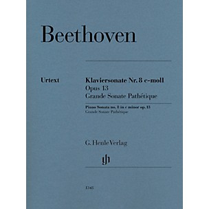 G. Henle Verlag Piano Sonata No. 8 in C Minor, Op. 13 (Grande Sonata Pathétique) by Beethoven