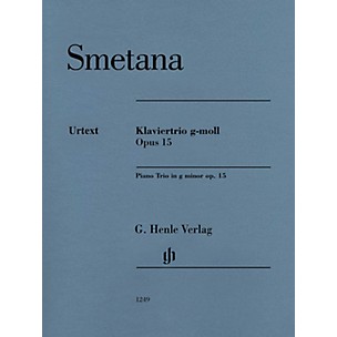 G. Henle Verlag Piano Trio in G minor, Op. 15 by Bedrich Smetana