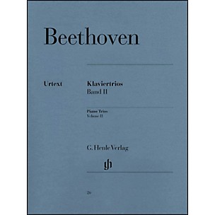 G. Henle Verlag Piano Trios - Volume II By Beethoven