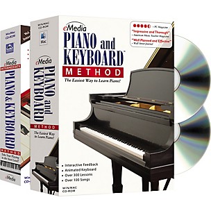 eMedia Piano and Keyboard Method Deluxe 2 CD-ROM Set