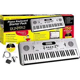 eMedia Piano for Dummies 61-Key Keyboard Starter Pack
