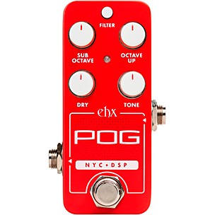 Electro-Harmonix Pico POG Poly Octave Generator Effects Pedal