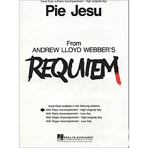 Hal Leonard Pie Jesu (from Requiem)