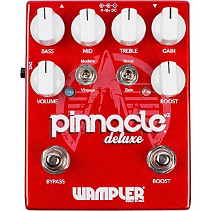 Wampler Pinnacle Deluxe v2 Distortion Pedal