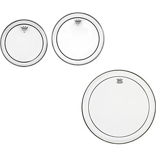 Remo Pinstripe Clear New Fusion Tom Drum Head Pack