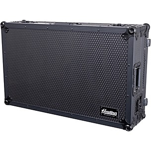 Headliner Pitch Black Flight Case for DDJ-REV7 with Laptop Platform & Wheels