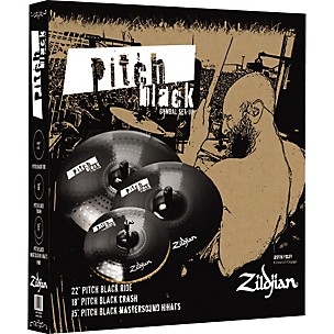 Zildjian Pitch Black Pro Cymbal Box Set