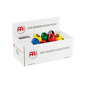 Meinl Plastic Egg Shaker Assortment Box