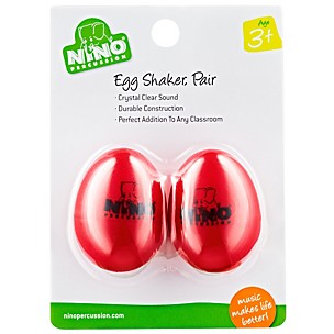 Nino Plastic Egg Shaker Pairs