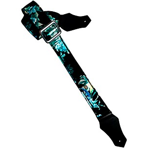 Get'm Get'm Platinum Bloom Guitar Strap