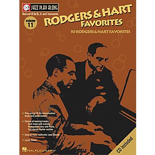 Hal Leonard Play Along Rodgers And Hart Favorites (Book/CD)