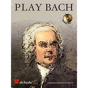 De Haske Music Play Bach (8 Famous Works) De Haske Play-Along Book Series BK/CD