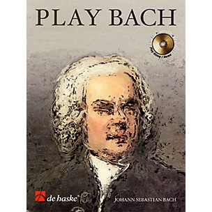 De Haske Music Play Bach De Haske Play-Along Book Series Softcover with CD