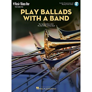 Nektar Play Ballads with a Band (Music Minus One Trombone) Music Minus One Series Softcover with CD by Roy Agee