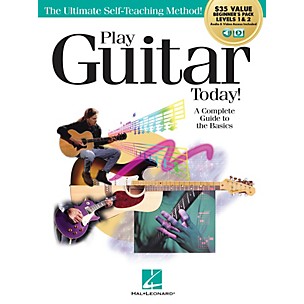 Hal Leonard Play Guitar Today!  All-in-One Beginner's Pack Includes Book 1, Book 2, Audio & Video Book/Media Online