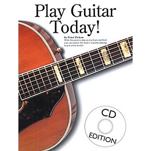 Music Sales Play Guitar Today! Music Sales America Series Softcover with CD Written by Peter Pickow