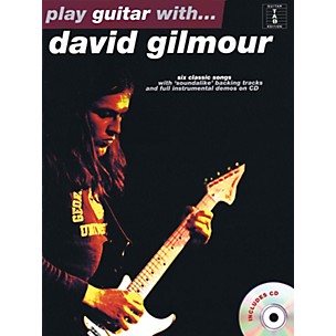 Music Sales Play Guitar with...David Gilmour Music Sales America Series Softcover with CD Performed by David Gilmour