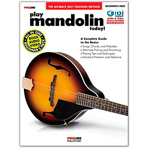 Proline Play Mandolin Today! Beginner's Pack Book/Online Audio & Video