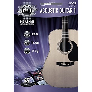 Alfred Play Series Acoustic Guitar 1 (DVD)