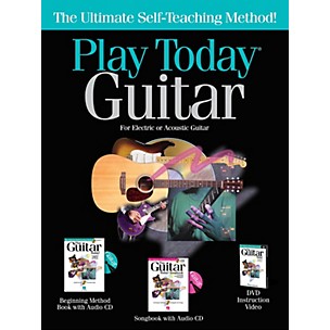 Hal Leonard Play Today Guitar Complete Kit Play Today Instructional Series Series Softcover with DVD-ROM