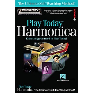Hal Leonard Play Today Harmonica Complete Kit (Book/CD/DVD/Harmonica)